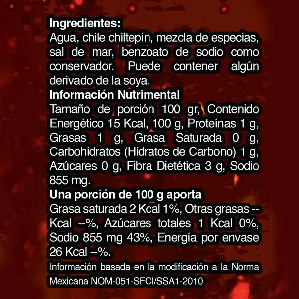 Salsa chiltepín Fresh Harvest 190ml - 2