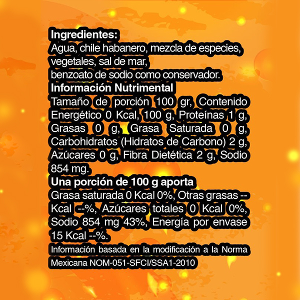 Salsa habanera Fresh Harvest 190ml - 2