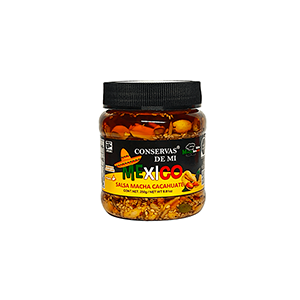 Salsa macha cacahuate Conservas De Mi México 250g