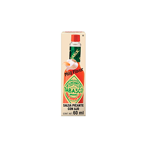 Salsa original con ajo Tabasco 60ml