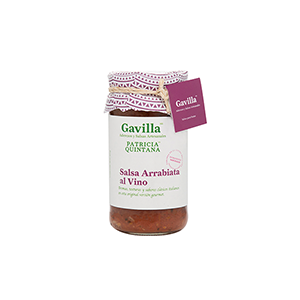 Salsa para pasta arrabiata al vino Gavilla 360ml