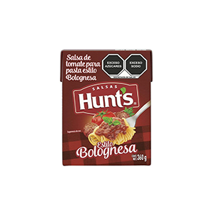 Salsa para pasta bolognesa Hunt's 360g