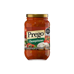 Salsa para pasta champiñones Prego 397g