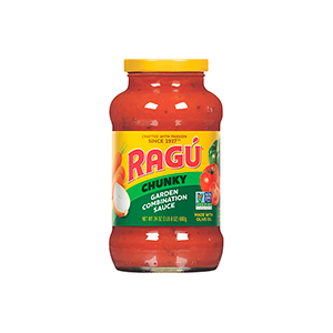 Salsa para pasta con vegetales Ragú 680g