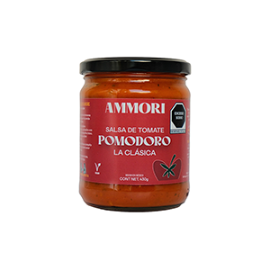 Salsa para pasta pomodoro Ammori 430g