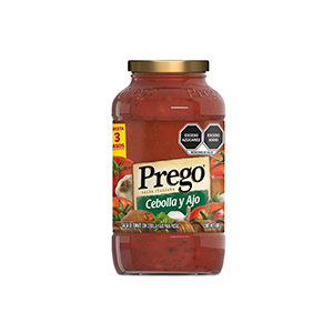 Salsa para pasta cebolla y ajo Prego 680g
