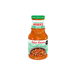 Salsa roja casera Herdez 240g