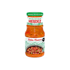 Salsa roja casera Herdez 453g