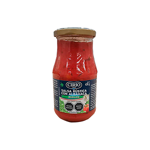 Salsa rústica de jitomate Napoletana Cirio 420g