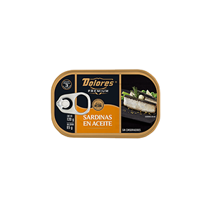Sardinas premium en aceite Dolores 120g