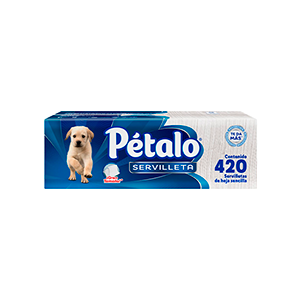 Servilletas Pétalo 420pz
