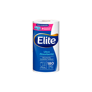 Servitoalla ultra absorbente 180 hojas Elite 1pz