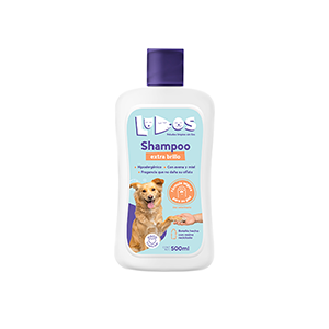 Shampoo para mascota extra brillo Ludos 500ml