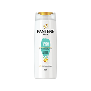 Shampoo 2 en 1 cuidado clásico Pantene 400ml