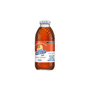 Té de durazno dieta Snapple 473ml