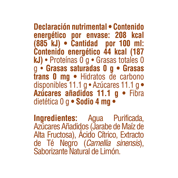 Té de limón Snapple 473ml - 2