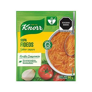 Sopa fideos Knorr 95g