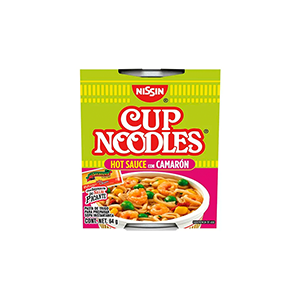 Sopa instantánea hot sauce camarón Nissin 64g