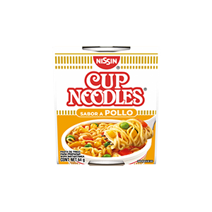 Sopa instantánea pollo Nissin 64g
