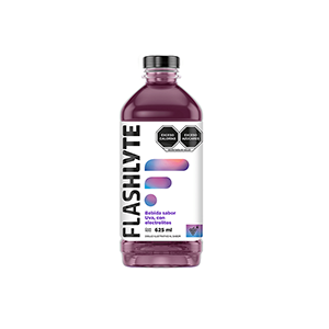 Suero rehidratante uva Flashlyte 625ml