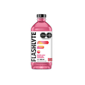 Suero rehidratante fresa Flashlyte 625ml