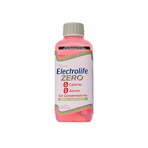 Suero rehidratante fresa kiwi Electrolife Zero 625ml