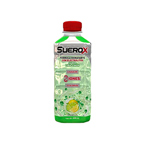 Suero rehidratante lima limón Suerox 630ml