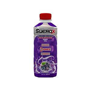 Suero rehidratante uva Suerox 630ml