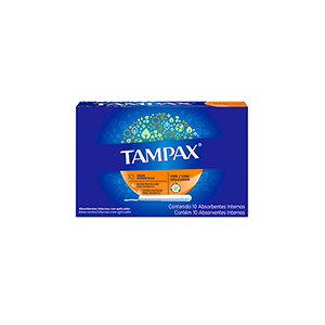 Tampones con aplicador súper plus Tampax 10pz