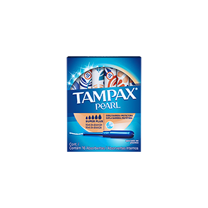 Tampones super plus Tampax Pearl 16pz