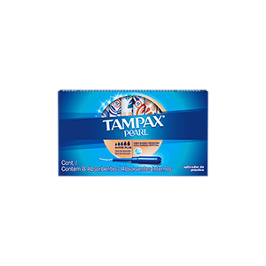 Tampones super plus Tampax Pearl 8pz