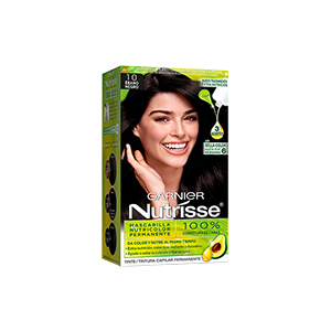 Tinte para el cabello ebano 10 Nutrisse