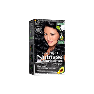 Tinte para el cabello negro zafiro 280 Nutrisse