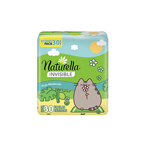 Toallas femeninas regular invisible con alas Naturella 30pz