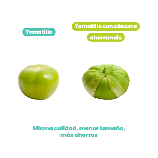 Tomatillo con cáscara ahorramás - 2
