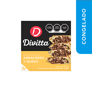 Torta de arrachera y queso Divitta 360g