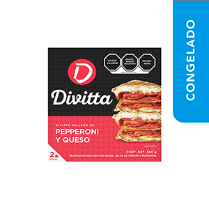 Torta de pepperoni y queso Divitta 360g