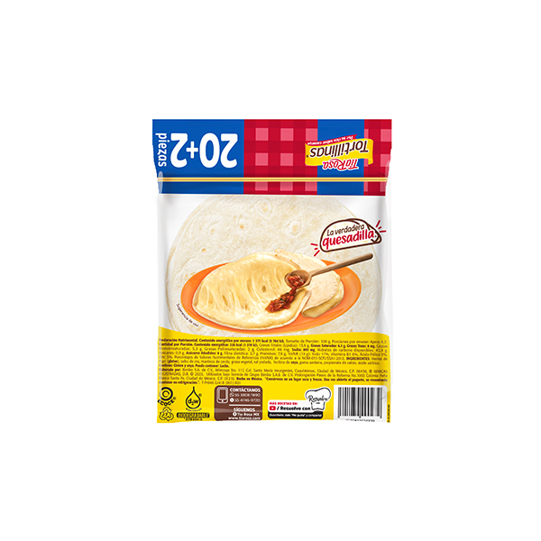 Tortillas de harina Tortillinas 418g - 2