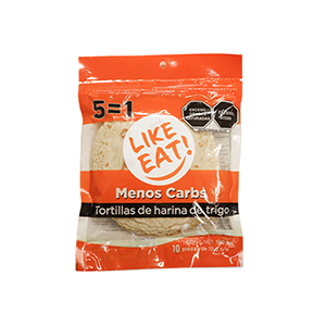 Tortillas delgaditas de harina Like Eat! 10pz