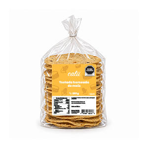 Tostada horneada de maíz Calii 220g