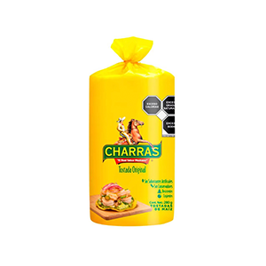 Tostadas amarillas original Charras 280g