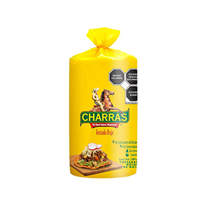 Tostadas original roja Charras 280g