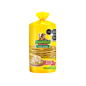 Tostadas amarillas original Charras 280g