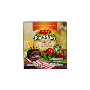 Tostadas de tomate Tomatillas 150g