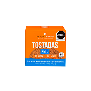 Tostadas horneadas keto Healthy Brand 100g