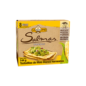 Tostaditas horneadas salmas Sanissimo 144g
