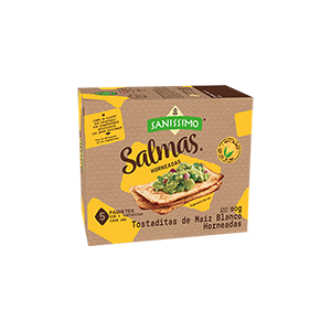 Tostaditas horneadas salmas Sanissimo 90g