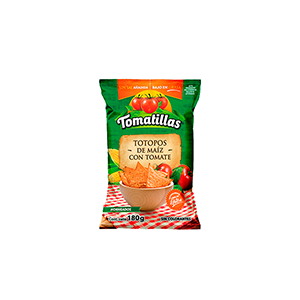 Totopos de tomate Tomatillas 180g