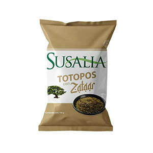 Totopos horneados con zataar Susalia 140g
