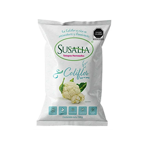 Totopos horneados de coliflor Susalia 150g
